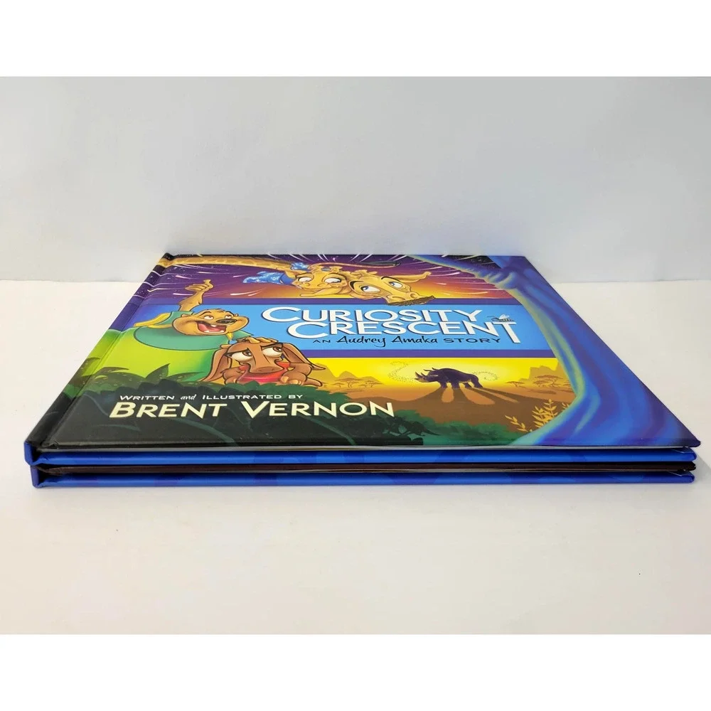 Curiosity Crescent & The Okapicat Brent Vernon Audrey Amaka Kids Hardcover Books